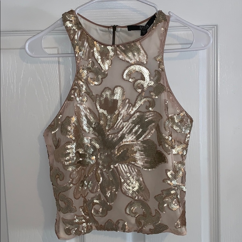 GUESS sparkly top